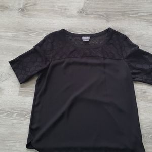 Black work blouse